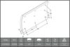 FERODO K19799.0-F3554 Brake Lining Kit, drum brake